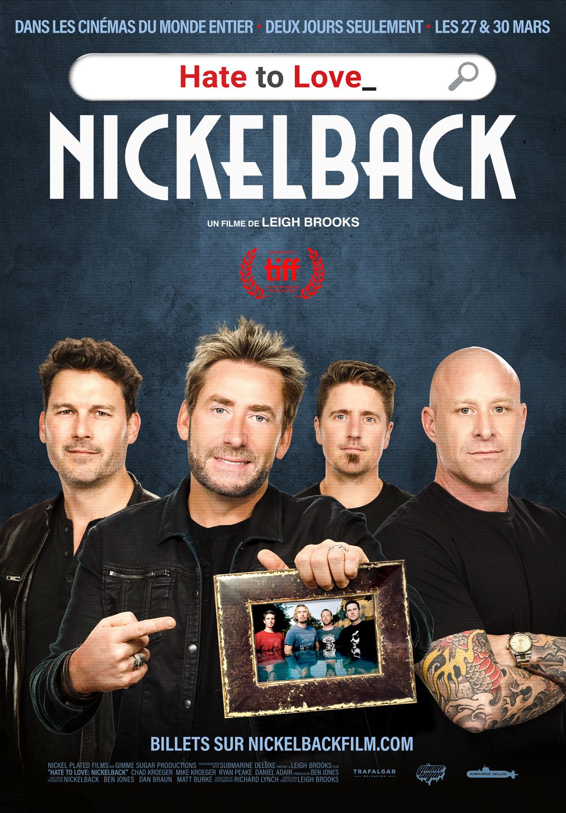 Hate to love nickelback film documentaire 2023 allocin 