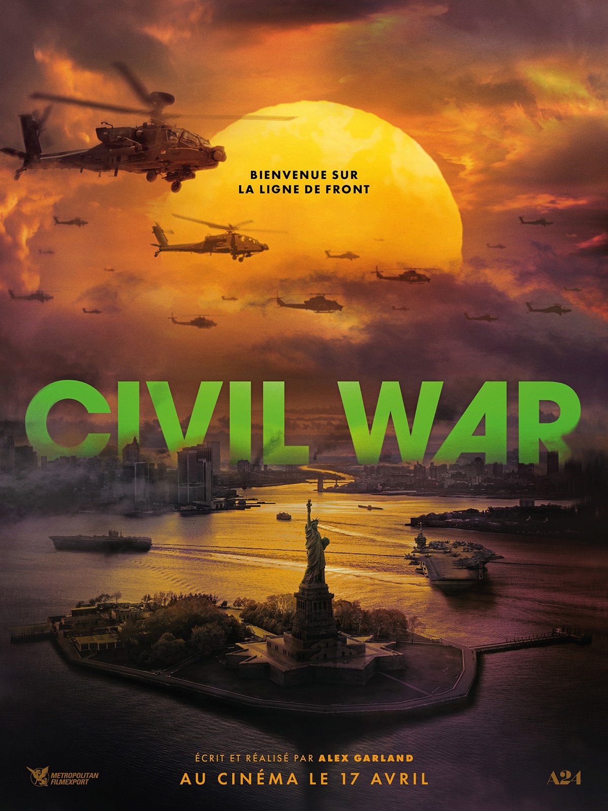 affiche CIVIL WAR