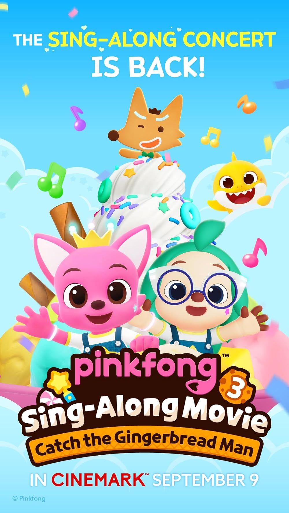 Pinkfong Sing-Along Movie 3: Catch the Gingerbread Man streaming gratuit