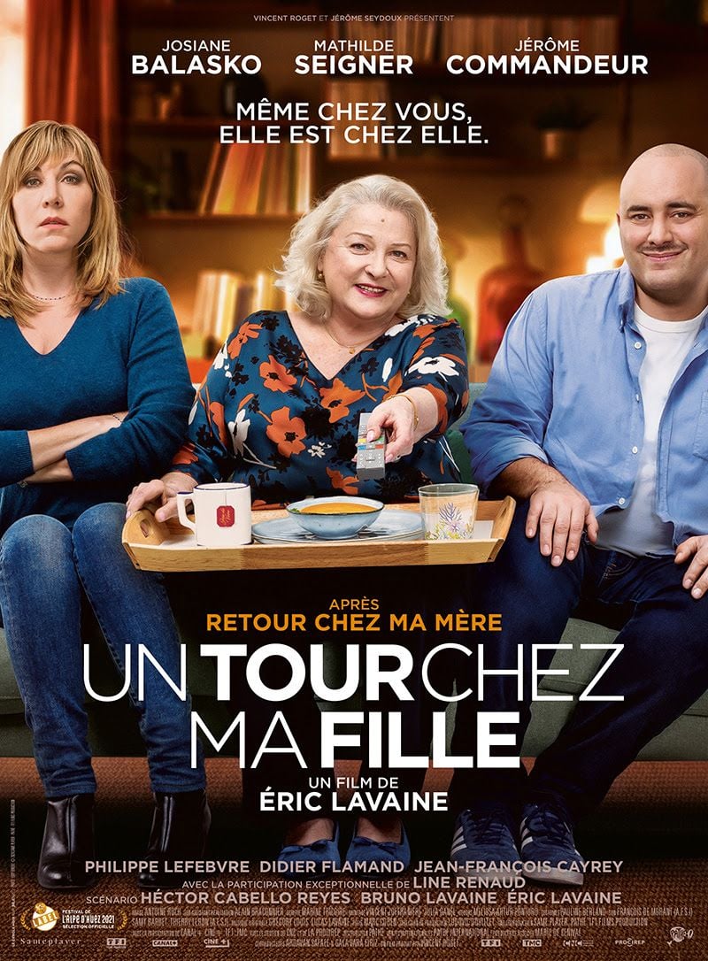 Film Avec Josiane Balasko Et Didier Bourdon Un tour chez ma fille au Cinémonde - Ciné Cluses