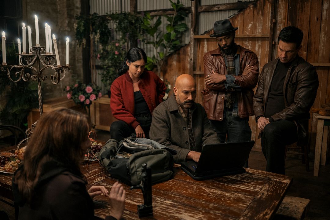 Play Dirty : Photo Claire Lovering, Rosa Salazar, Mark Wahlberg, Keegan-Michael Key, Lakeith Stanfield