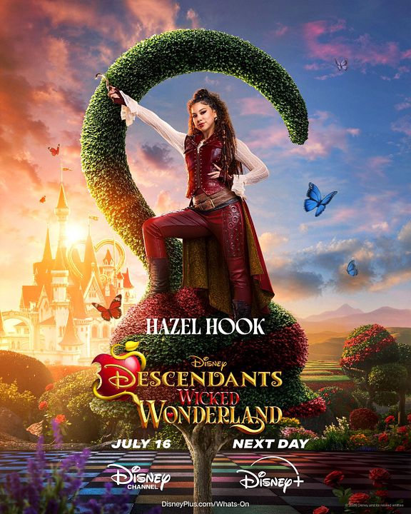 Descendants : La malédiction du pays des merveilles : Affiche
