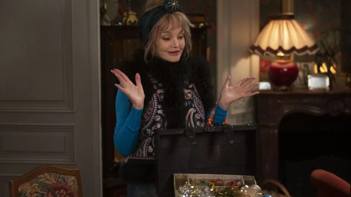 Le Livreur de Noël : Photo Arielle Dombasle