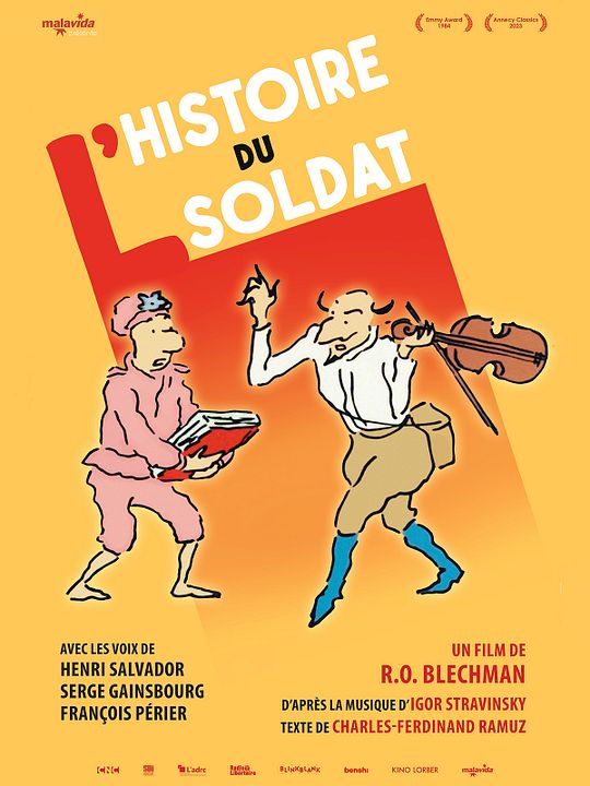 L'Histoire du soldat : Affiche