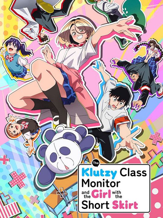 The Klutzy Class Monitor and the Girl with the Short Skirt : Affiche