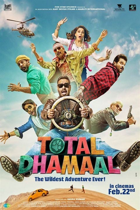 Total Dhamaal : Affiche