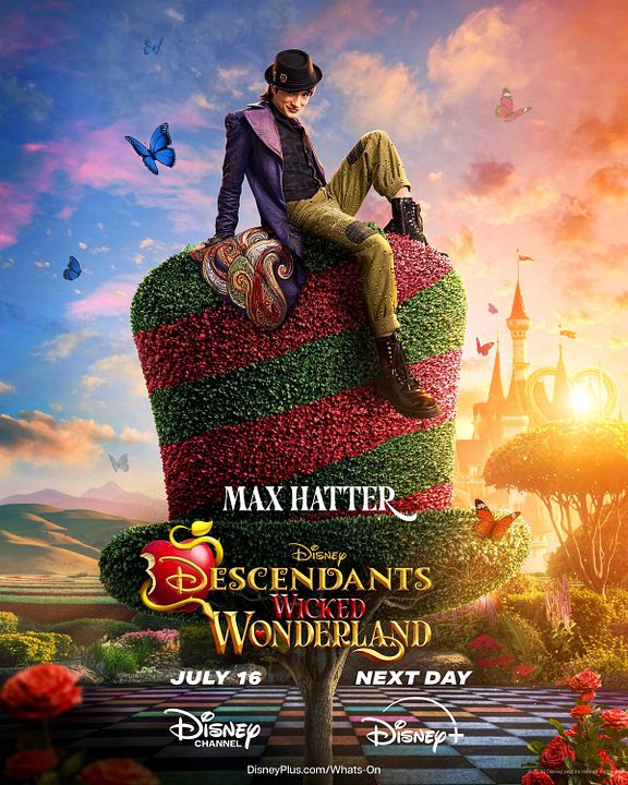 Descendants : La malédiction du pays des merveilles : Affiche