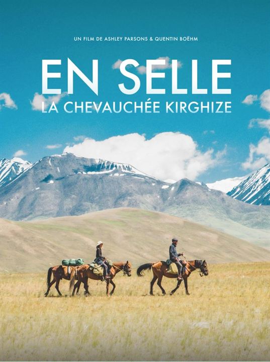 En selle, la chevauchée kirghize : Affiche