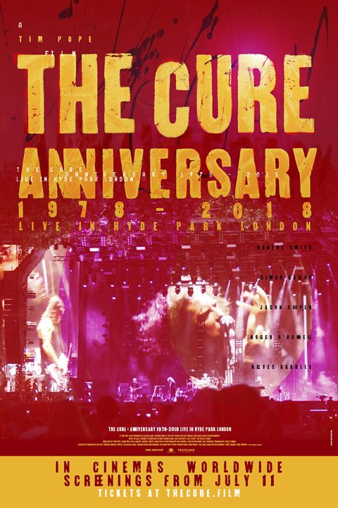 Ciné Music Festival : The Cure Live in Hyde Park - 2018 : Affiche