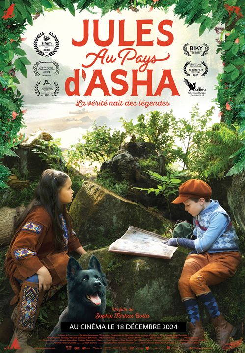 Jules au pays d'Asha : Affiche