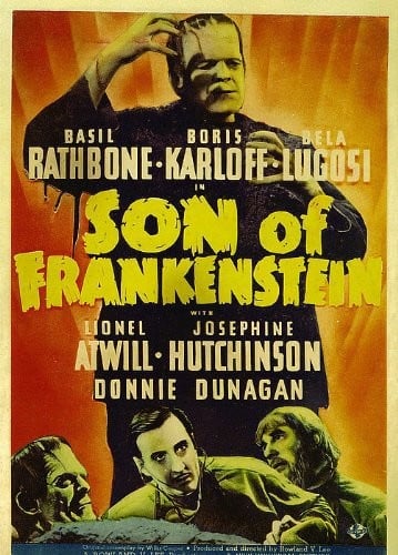 Le Fils de Frankenstein : Affiche