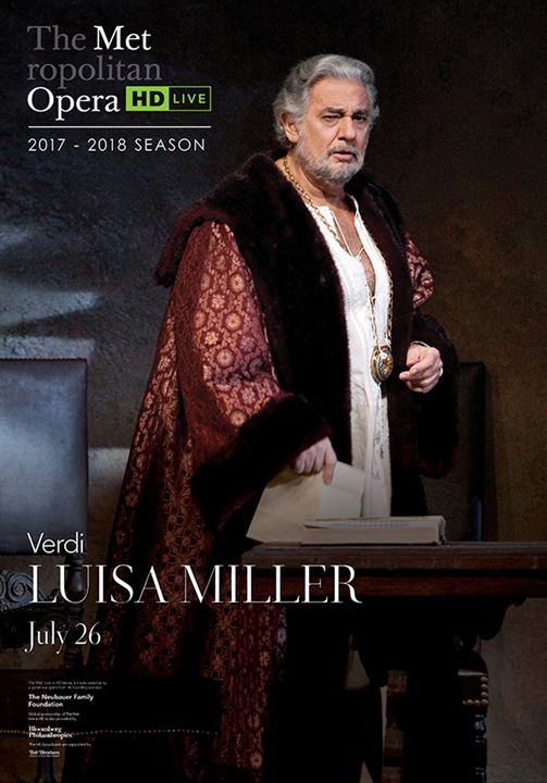Luisa Miller (Met-Pathé Live) : Affiche