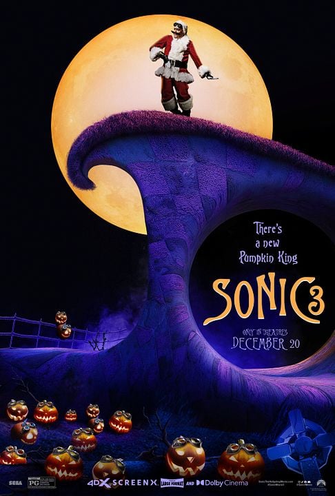 Sonic 3 - le film : Affiche