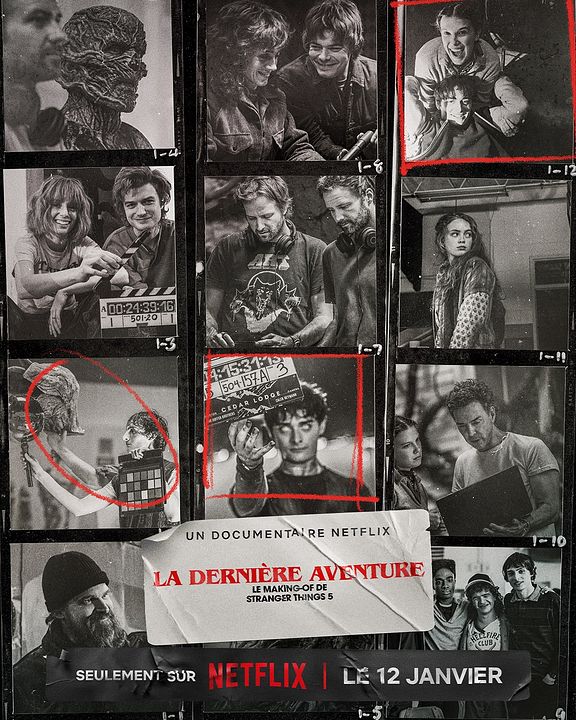 La dernière aventure : Le making-of de Stranger Things 5 : Affiche