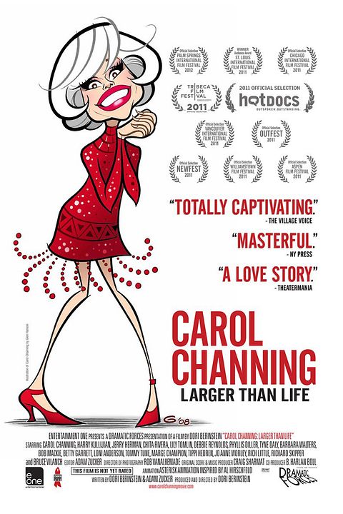 Carol Channing: Larger Than Life : Affiche