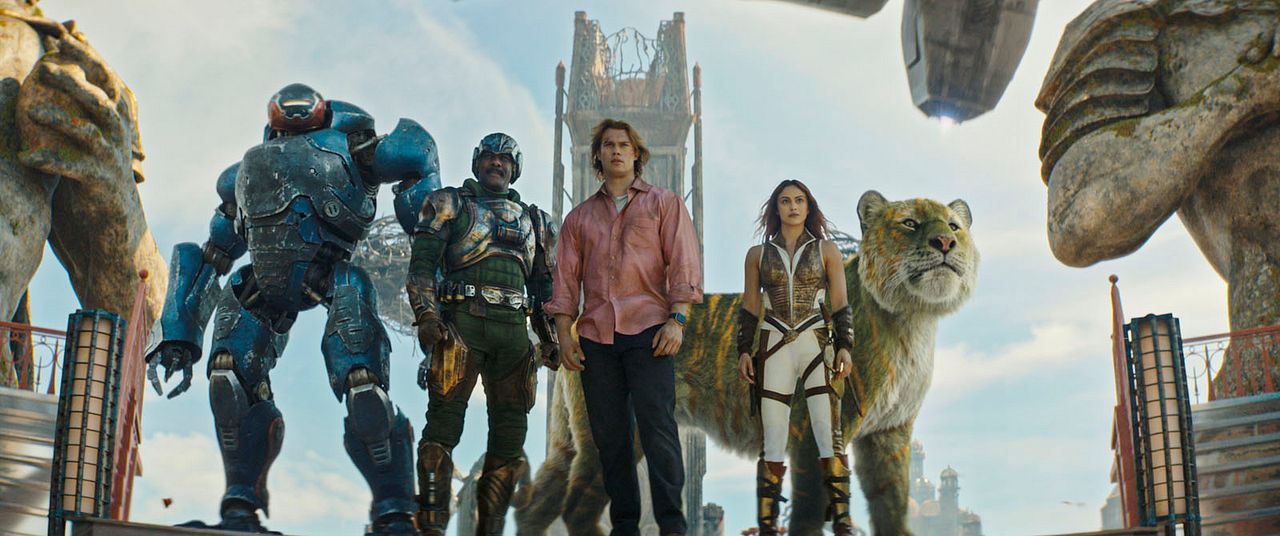 Les Maîtres de l'univers : Photo Camila Mendes, Nicholas Galitzine, Idris Elba
