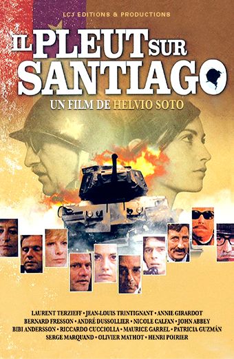 Il pleut sur Santiago : Affiche