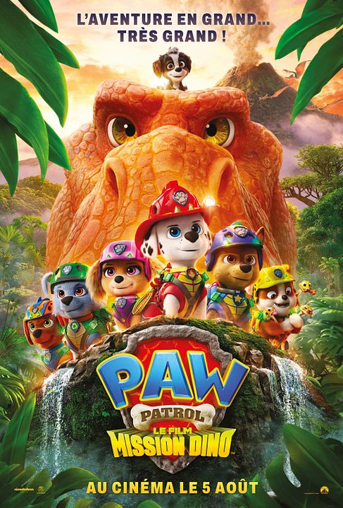 La Pat' Patrouille : Le film mission Dino : Affiche