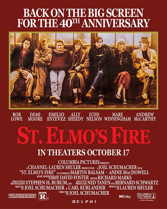 St. Elmo's Fire : Affiche