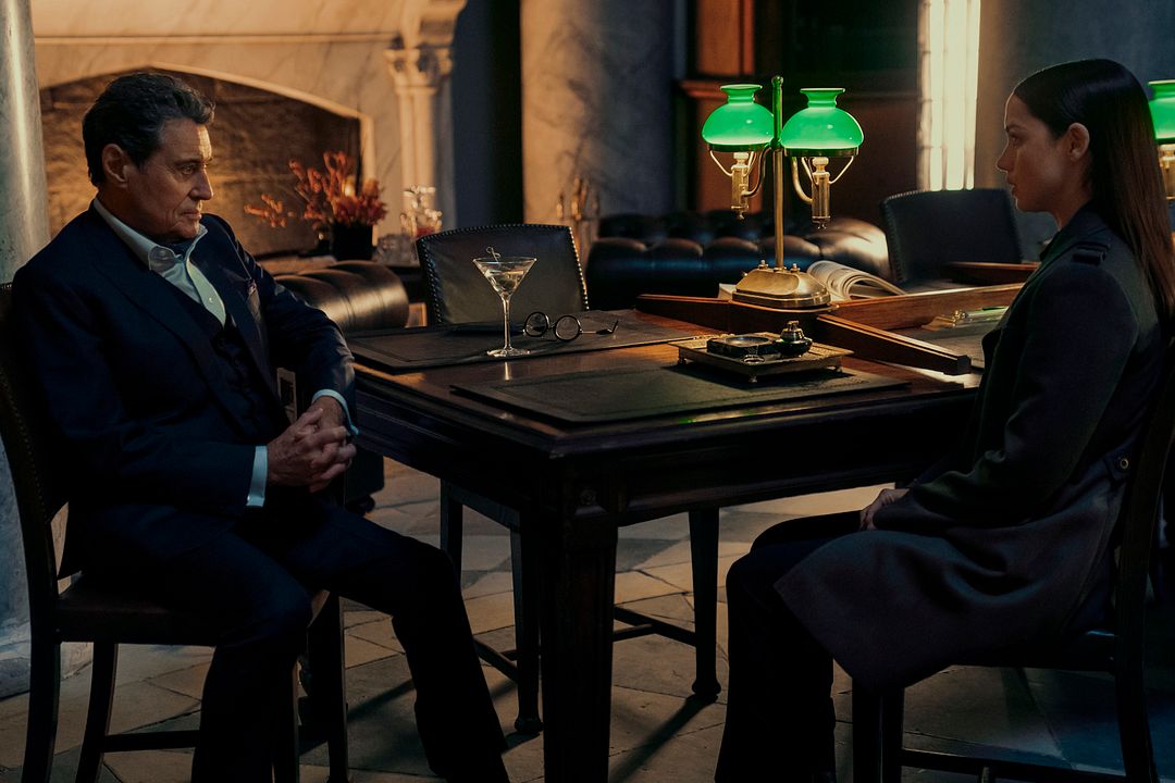 De l'univers de John Wick : Ballerina : Photo Ana de Armas, Ian McShane