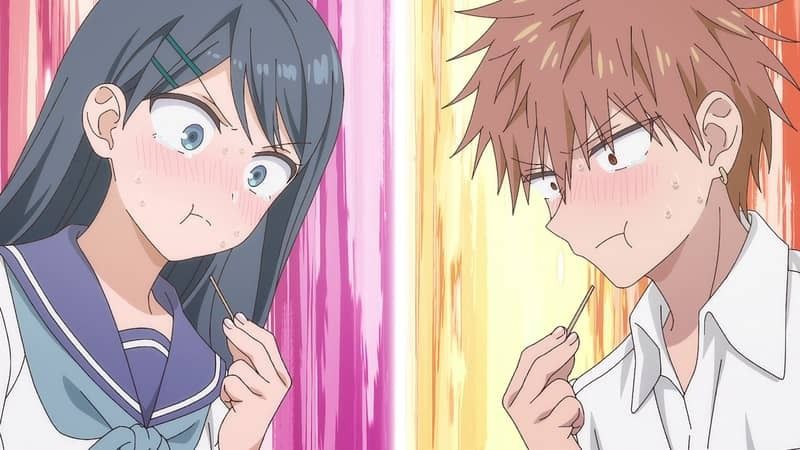 Inexpressive Kashiwada and Expressive Oota : Photo