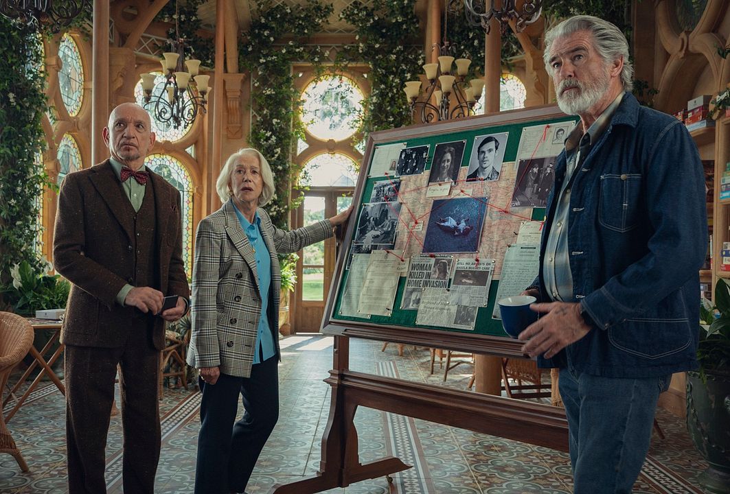 Le Murder Club du jeudi : Photo Ben Kingsley, Pierce Brosnan, Helen Mirren