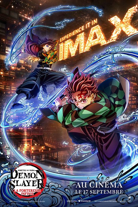 Demon Slayer: Kimetsu no Yaiba La Forteresse Infinie Film 1 : Affiche