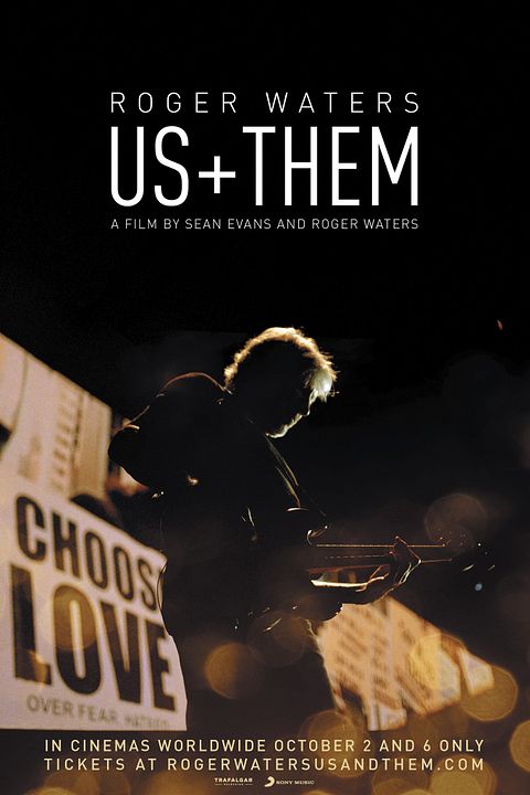Roger Waters Us + Them : Affiche