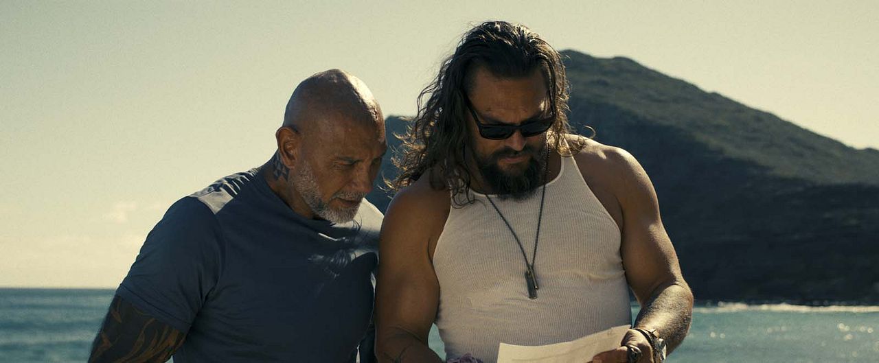 Team Démolition : Photo Dave Bautista, Jason Momoa