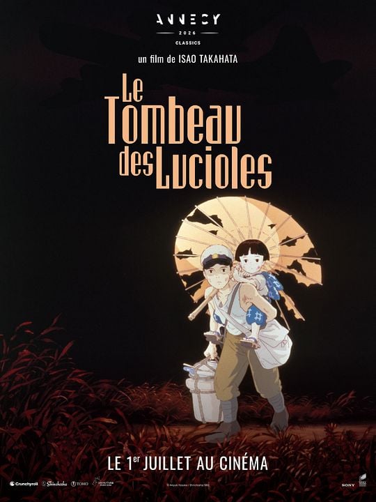 Le Tombeau des lucioles : Affiche