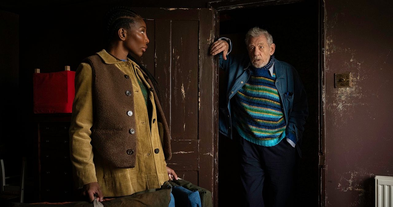 The Christophers : Photo Ian McKellen, Michaela Coel