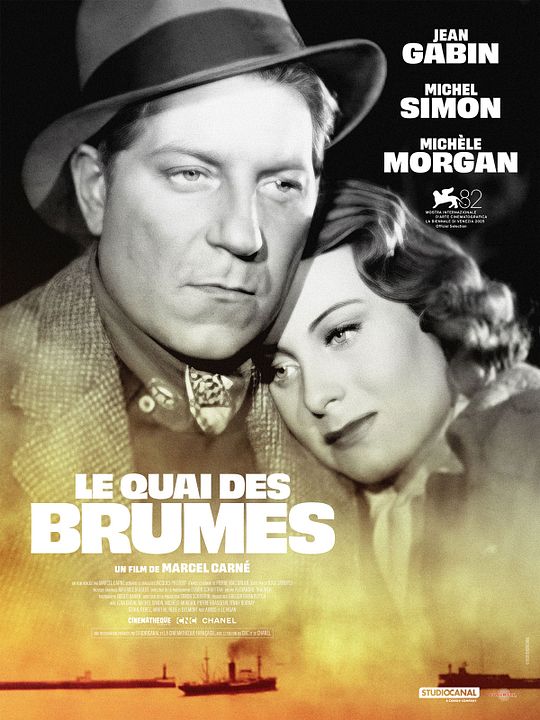 Le Quai des brumes : Affiche