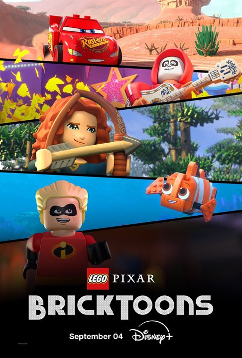 LEGO Pixar: BrickToons : Affiche