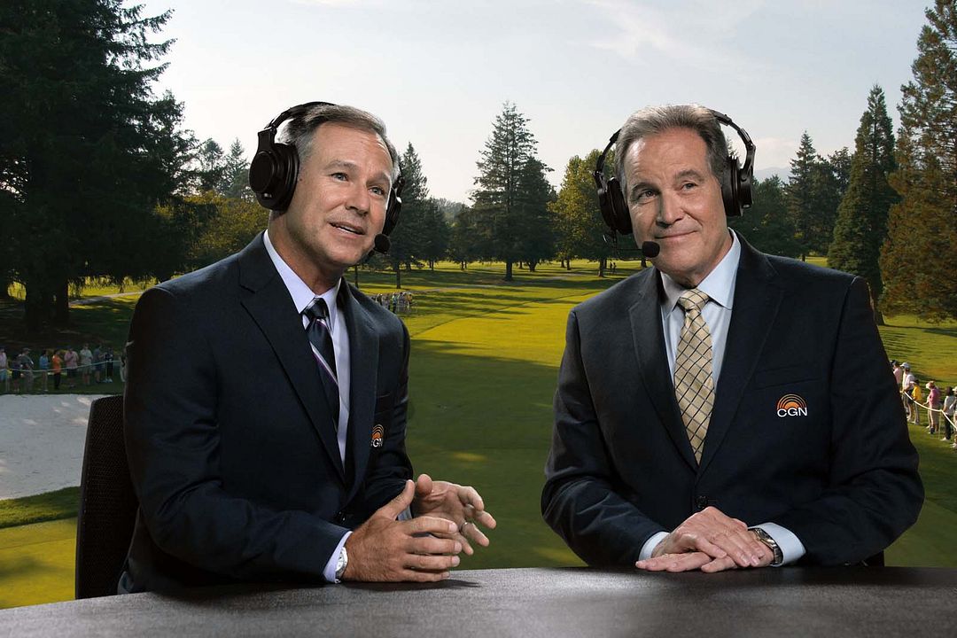 Photo Jim Nantz, Trevor Immelman