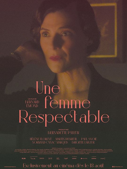 Une Femme Respectable : Affiche