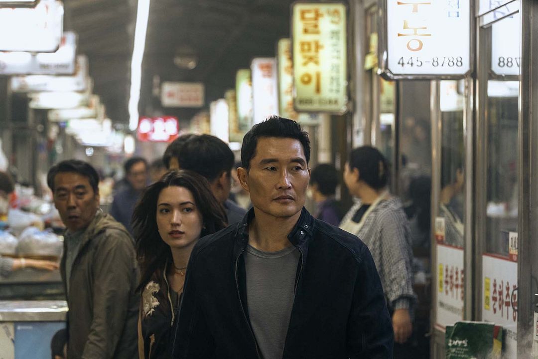 Photo Daniel Dae Kim, Reina Hardesty