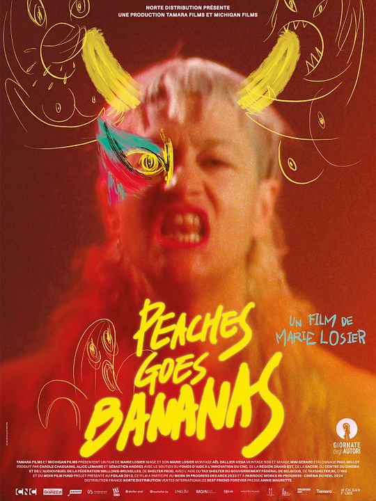 Peaches Goes Bananas : Affiche