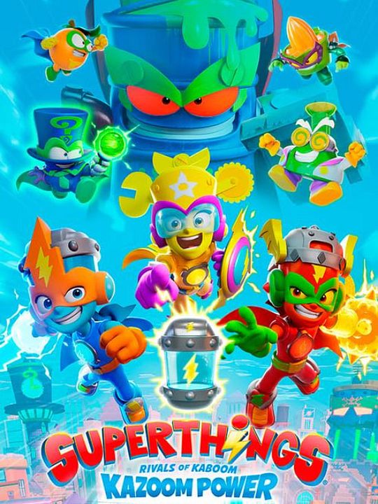 SuperThings - Kazoom Power - Les Super-héros de Kaboom City : Affiche