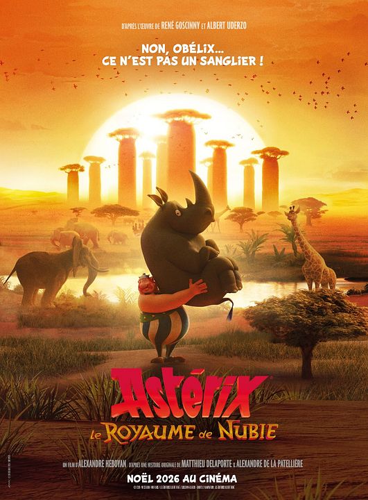 Astérix - Le Royaume de Nubie : Affiche