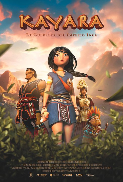 Kayara, Princesse inca : Affiche
