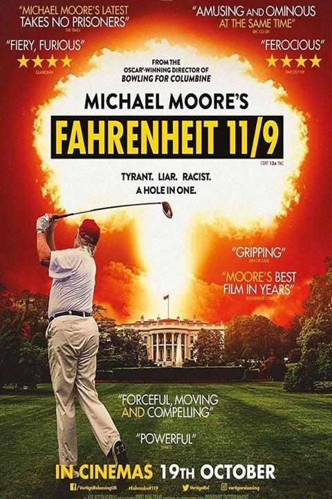 Fahrenheit 11/9 : Affiche