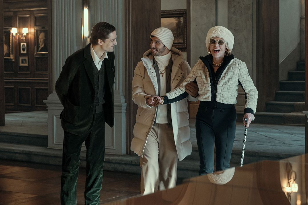 Photo Aras Aydın, Christine Baranski, Lucas Englander