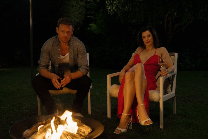 Photo Sam Heughan, Jessica De Gouw