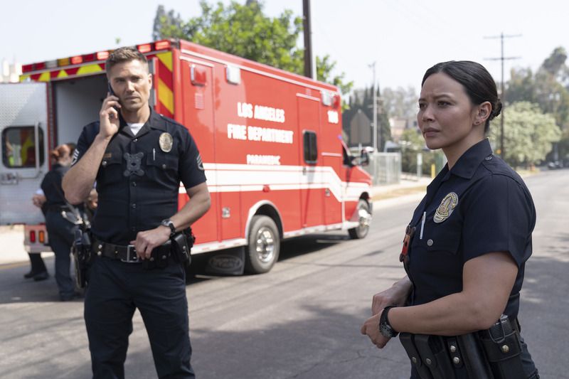 The Rookie : le flic de Los Angeles : Photo Eric Winter, Melissa O'Neil