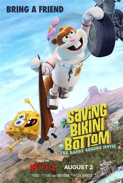 S.O.S. Bikini Bottom : Une mission pour Sandy Écureuil : Affiche