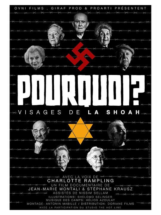 Pourquoi ? Visages de la Shoah : Affiche