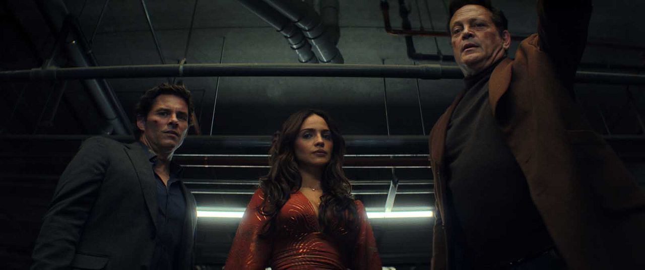 Mike & Nick & Nick & Alice : Photo James Marsden, Vince Vaughn, Eiza Gonzalez