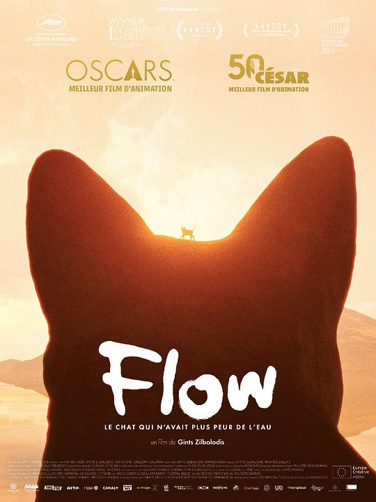 Flow, le chat qui n’avait plus peur de l’eau : Affiche