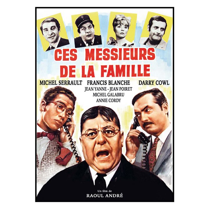 Ces messieurs de la famille : Affiche