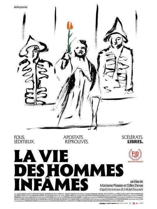 La Vie des hommes infâmes : Affiche